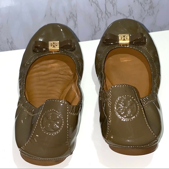 Tory Burch Eddie Bow Ballet Flat Sz 7.5 - Picture 3 of 8
